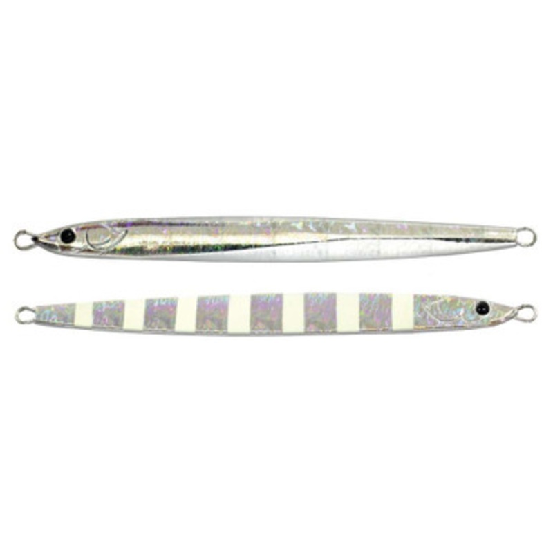 Damiki Deft SJ Vertical Jig – 200g Dgn Zebra Glow