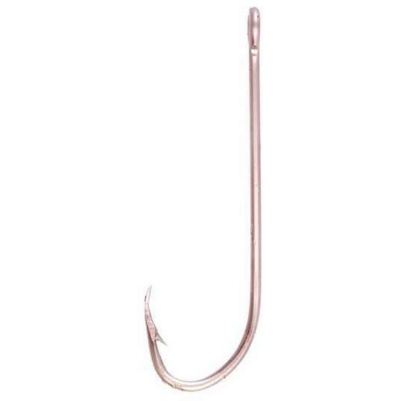 Eagle Claw 066A 2X Long Shank Offset Hook – Sizes 1/0-4/0 – Size 4/0