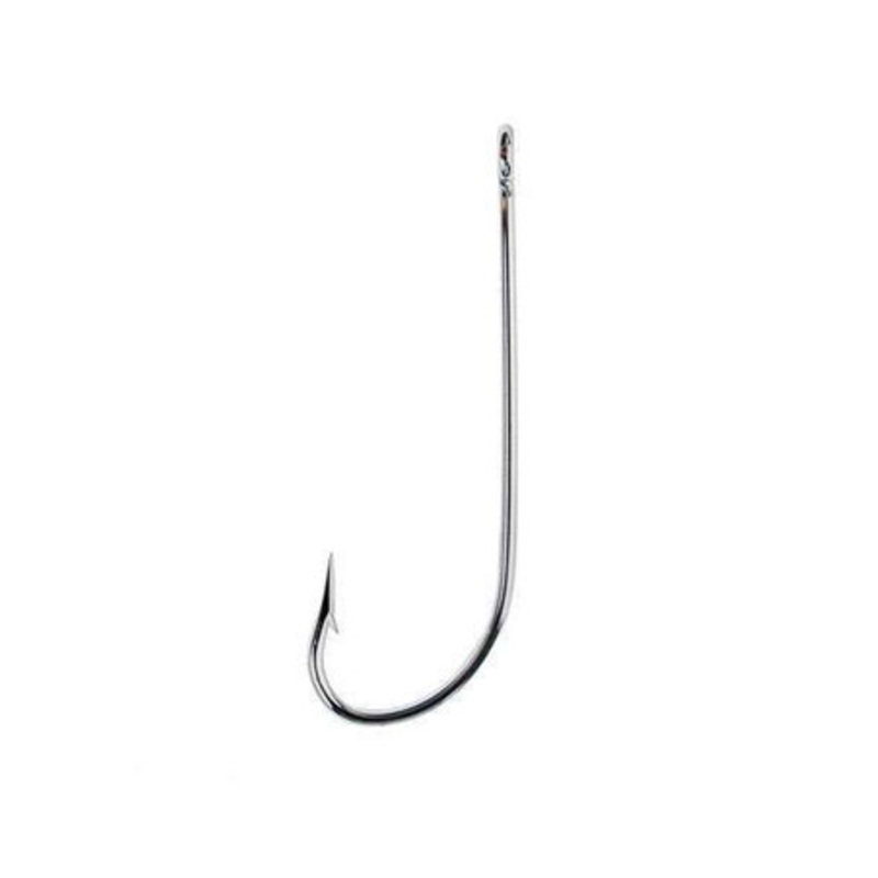 Eagle Claw 261H O’Shaughnessy Trailer Hooks w/ Tubing – Size 1/0