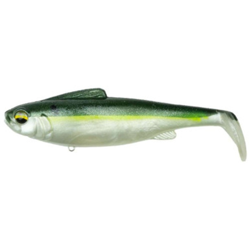 6th Sense Hangover Line Through Swimbait – 6.25in – MS – Sexified Green