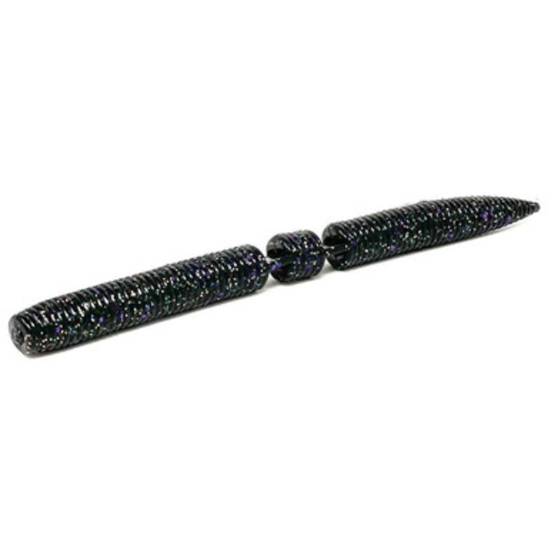 Lake Fork Trophy Lures Hyper Stick Worm – 5in Bourbon Street