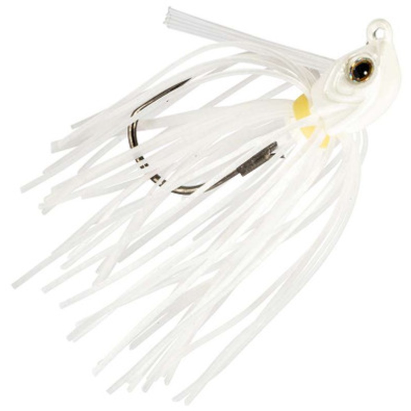Z-Man Midwest Finesse Swim Jig – 5/32oz – Pearl Ghost