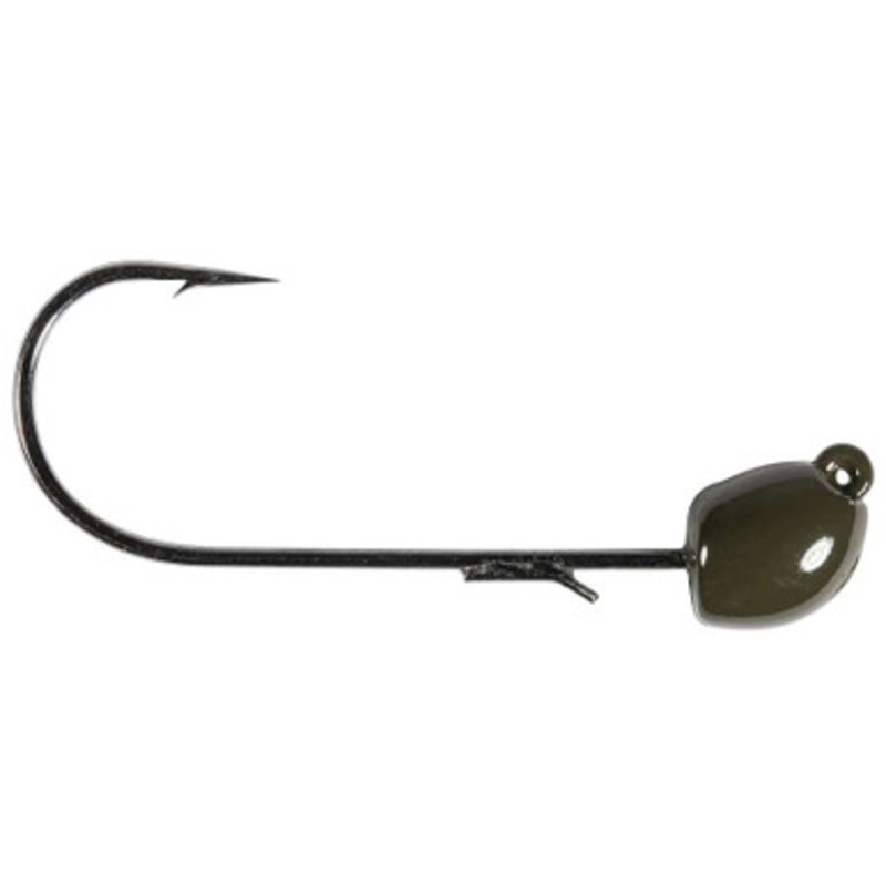 Z-Man SMH Jig Head – 1/4oz – Green Pumpkin