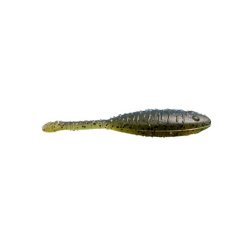 Great Lakes Finesse Flat Cat – 2.25in – Green Pumpkin