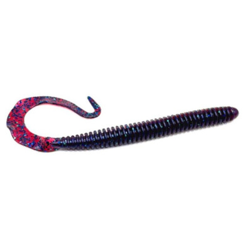 Lake Fork Trophy Lures Lake Fork Worm – 8in Plum Apple