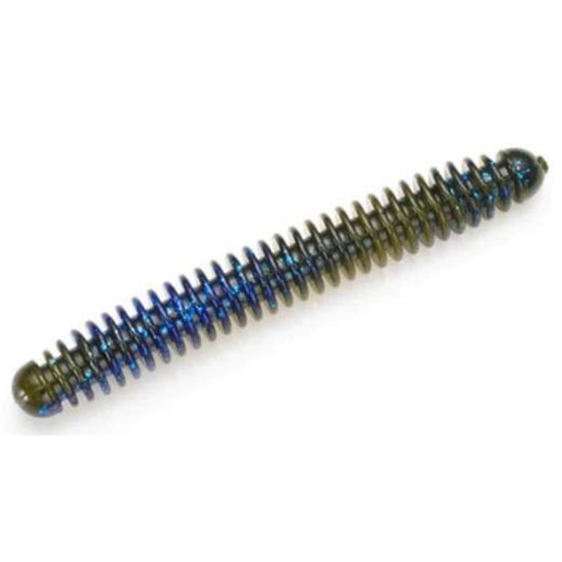 Lake Fork Trophy Lures Ring Fry Worm – 4in Okeechobee Craw Swirl