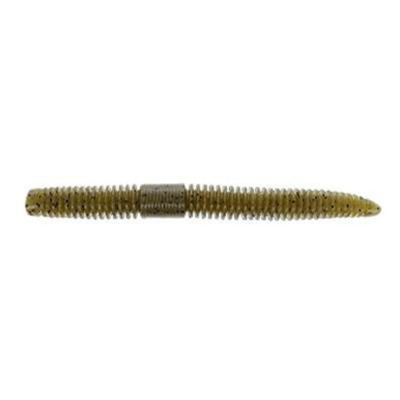 Yamamoto Slinko Floater – 5.5in – Green Pumpkin w/Black Flake