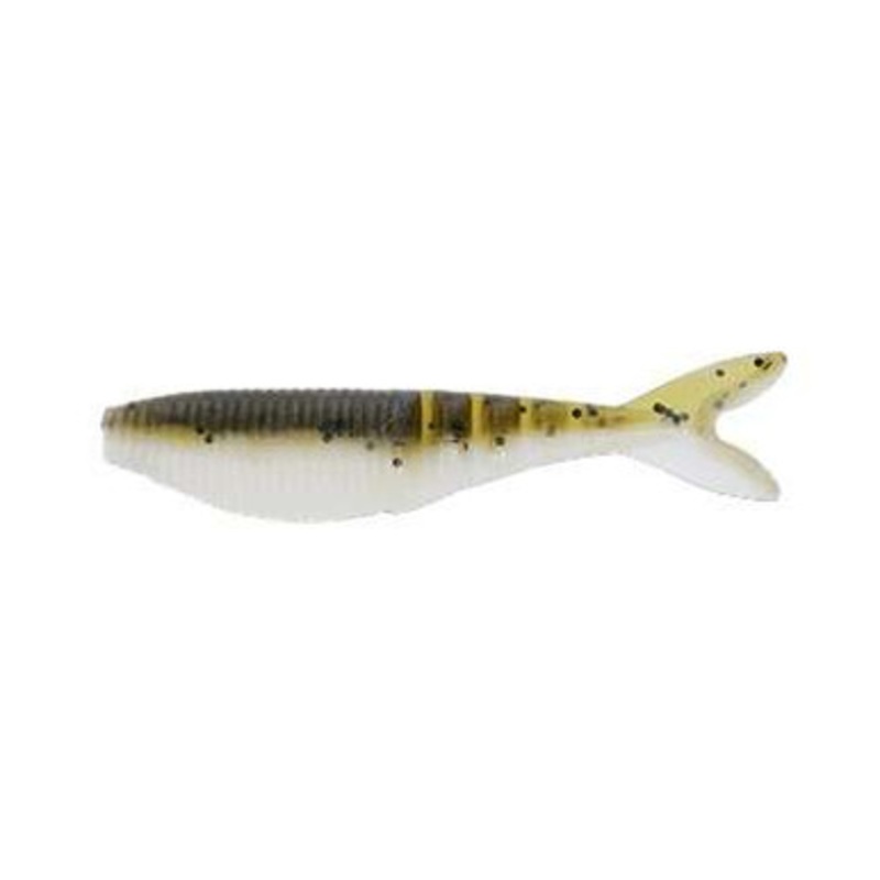 Yamamoto Zako Swimbait – 3in – Green Pumpkin w/Black/White