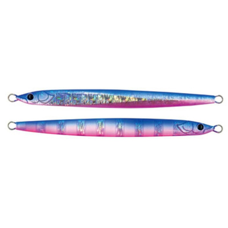 Damiki Deft SJ Vertical Jig – 200g Dgn Zebra Blue Pink