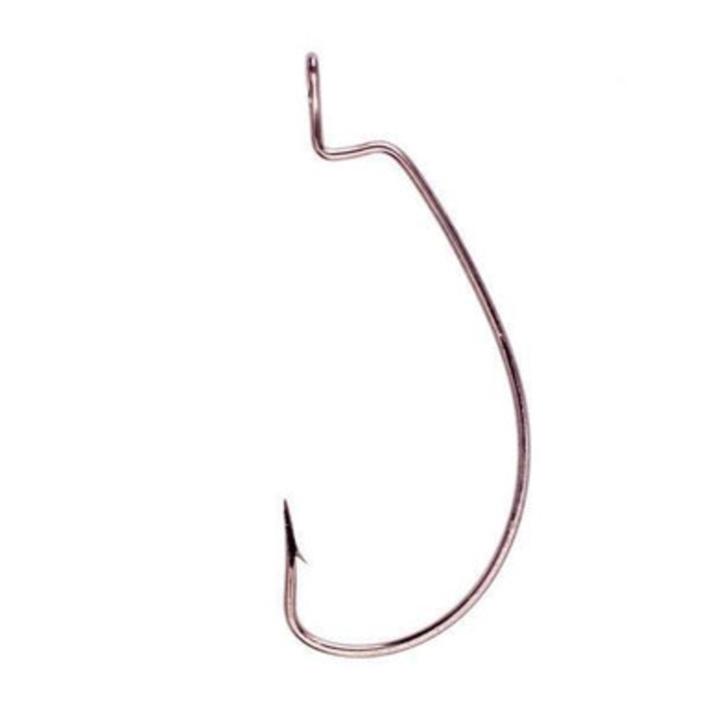 Eagle Claw Lazer Sharp L092 Extra Wide Gap Worm Hooks – Size 4/0