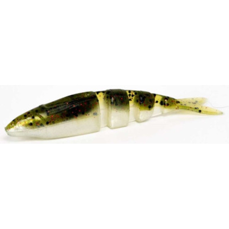 Lake Fork Trophy Lures Live Magic Shad w/ V-Tail – 4.5in Wat. Seed RF