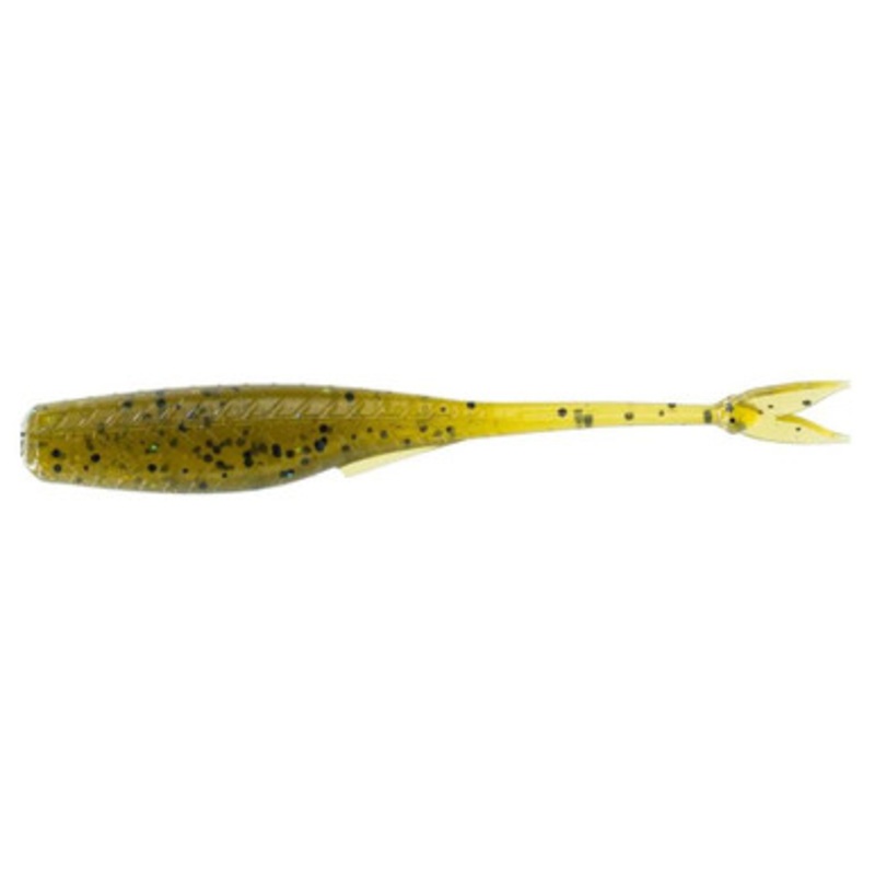 6th Sense Juggle Minnow Soft Jerkbait – 4in – Green Pumpkin