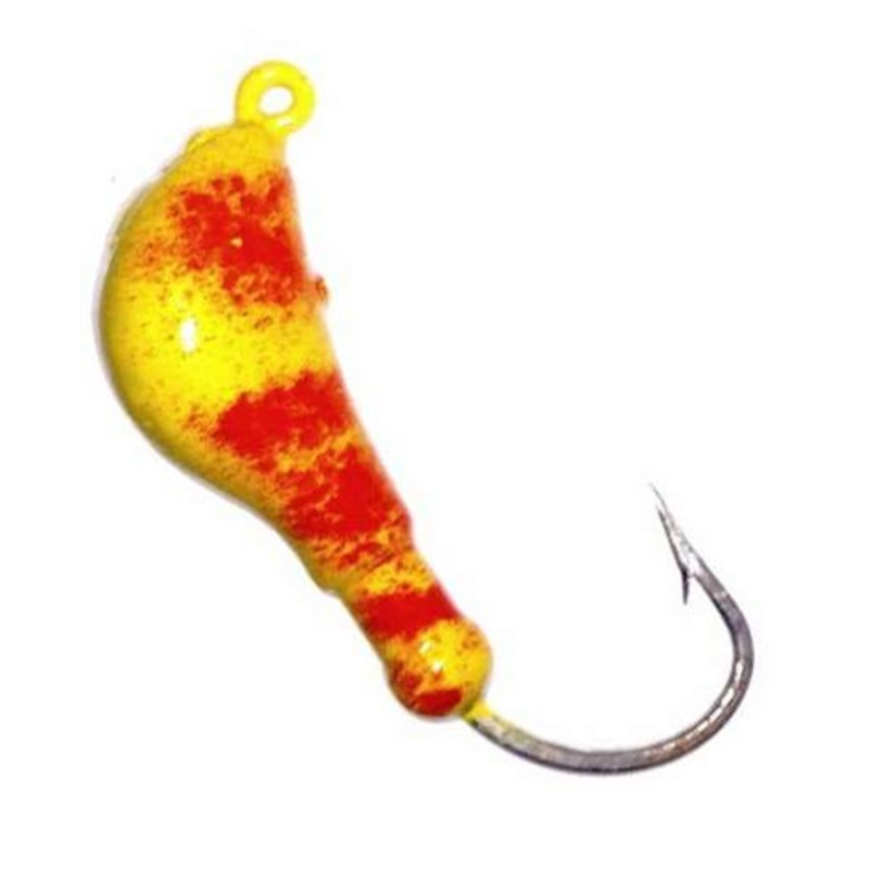 JoeBaggs Tackle Blackfish Tog Jigs 3oz Orange/Yellow