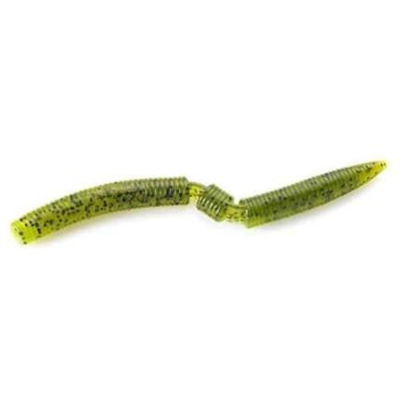 Lake Fork Trophy Lures Hyper Stick Worm – 5in Watermelon Chart. Pepper