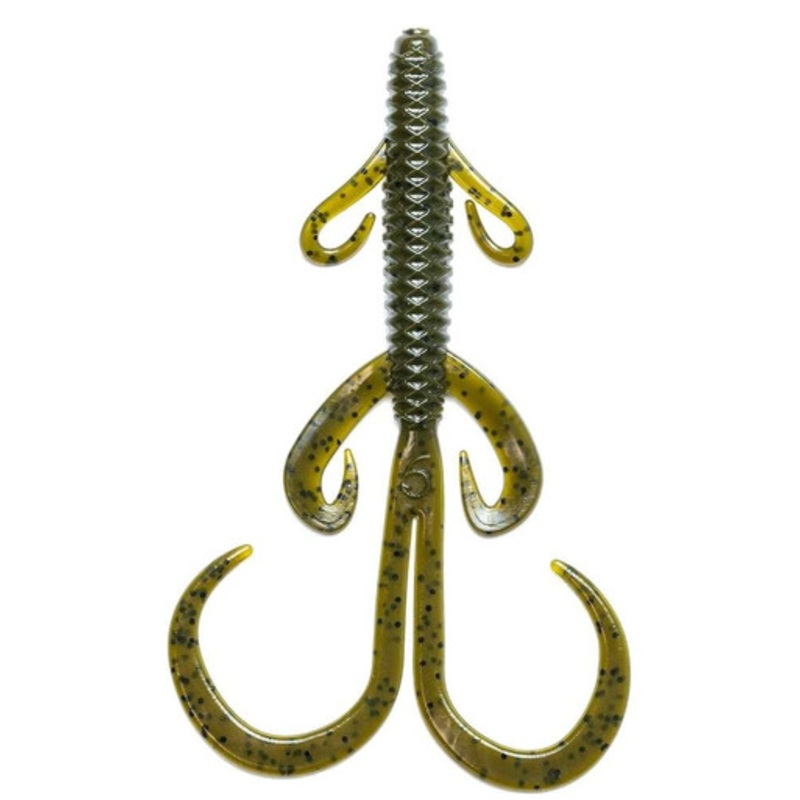 6th Sense Hogwalla Creature Bait – 5.8in – Green Pumpkin