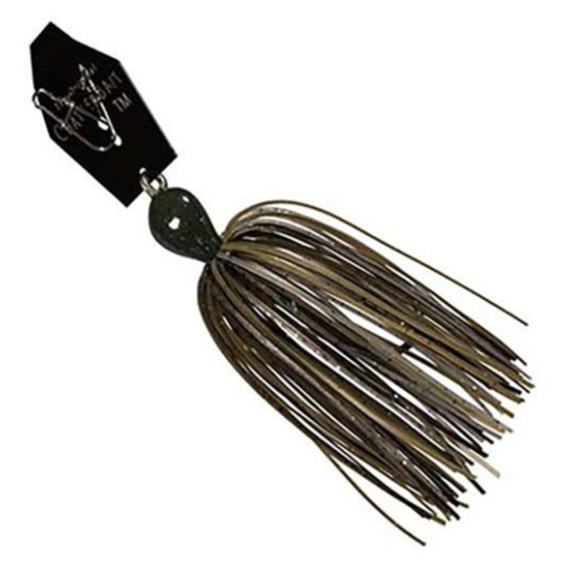 Z-Man Big Blade Chatterbait Jig – 5/8oz – Green Pumpkin