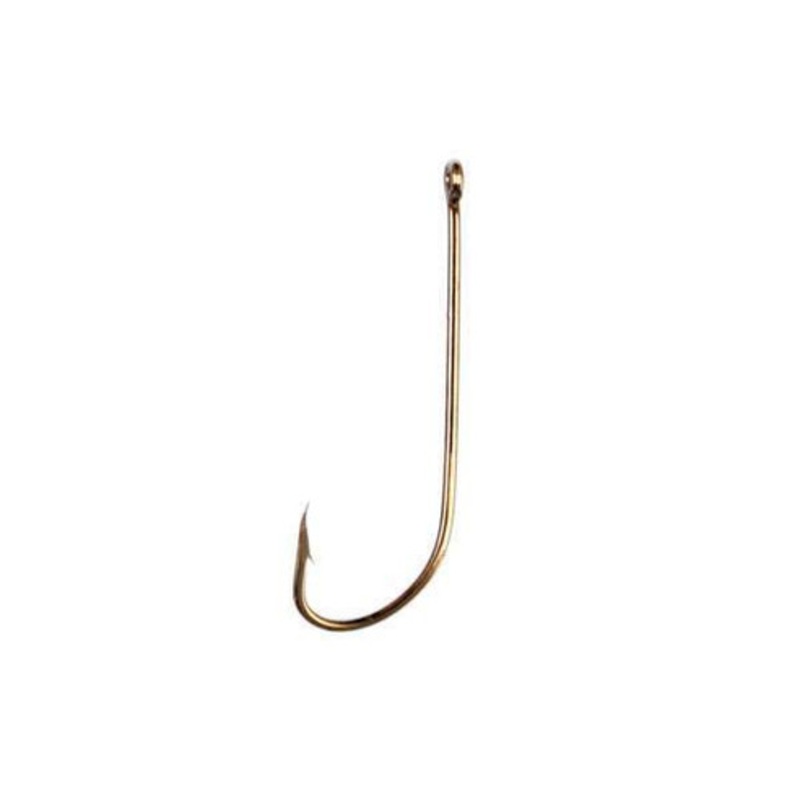 Eagle Claw 100A 1X Long Shank Offset Hooks – Size 2