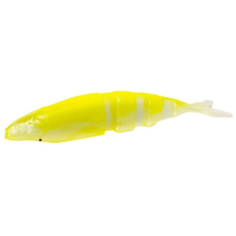 Lake Fork Trophy Lures Live Magic Shad w/ V-Tail – 4.5in Chart. Pearl