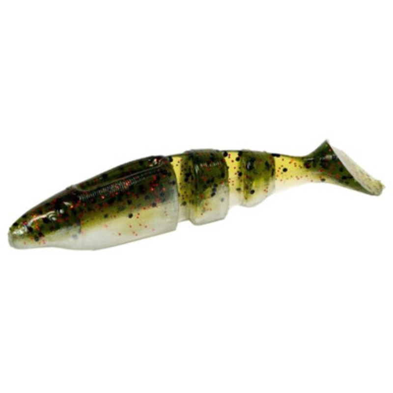 Lake Fork Trophy Lures Magic Shad w/ Boot Tail – 3.5in Wat. Red Pearl