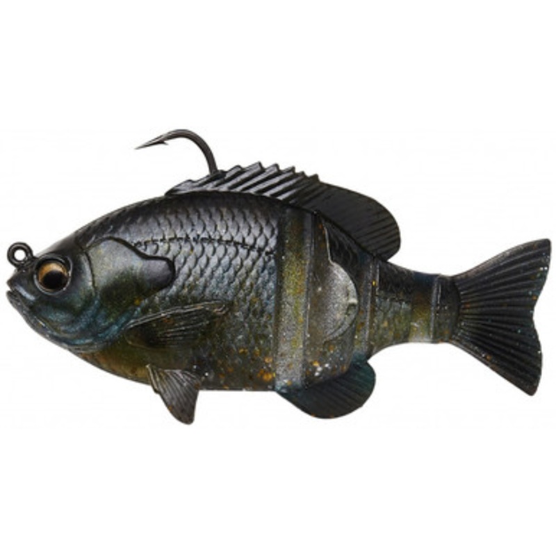 Savage Gear 3D Bluegill RTF Swimbait – 4in – Ghost Gill
