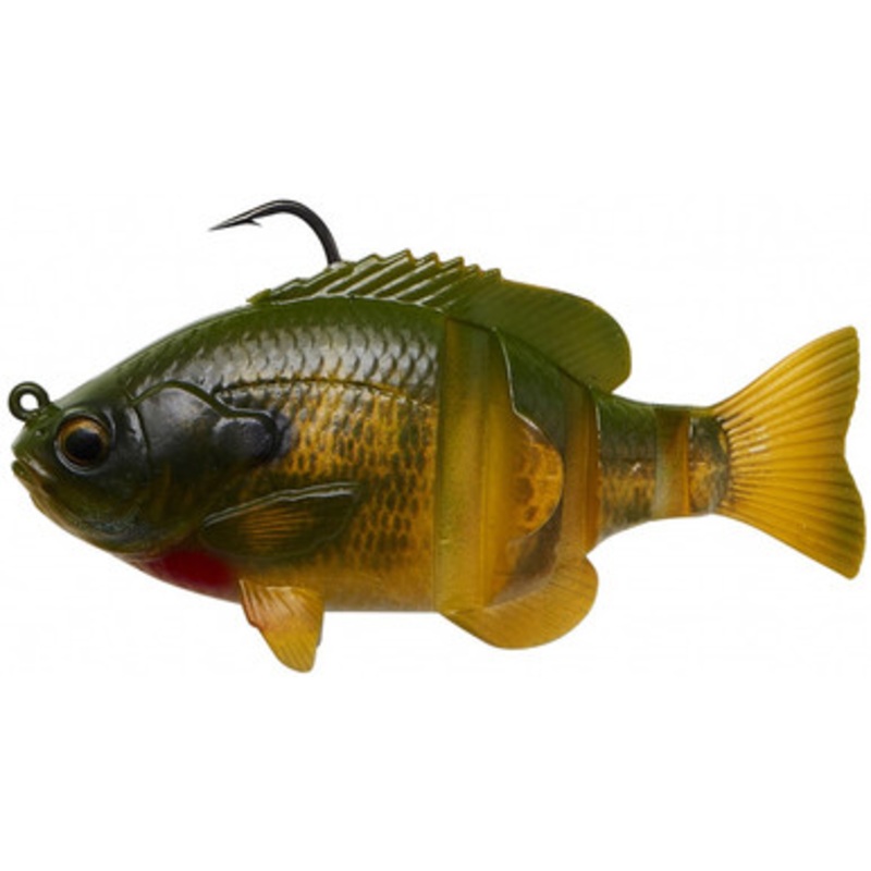 Savage Gear 3D Bluegill RTF Swimbait – 4in – Vivid Gill