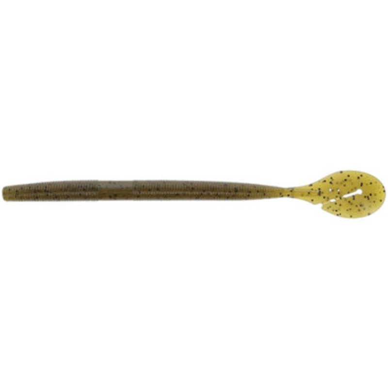 Yamamoto Speed Senko – 7in – Green Pumpkin w/Large Black Flake