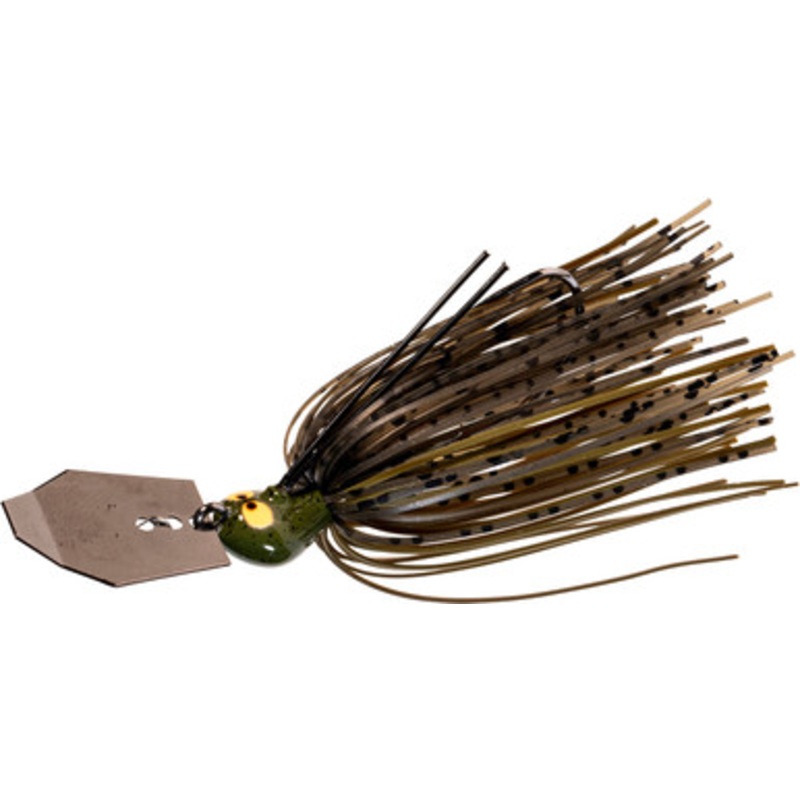 Z-Man CrossEyeZ ChatterBait – 1/2oz – Green Pumpkin