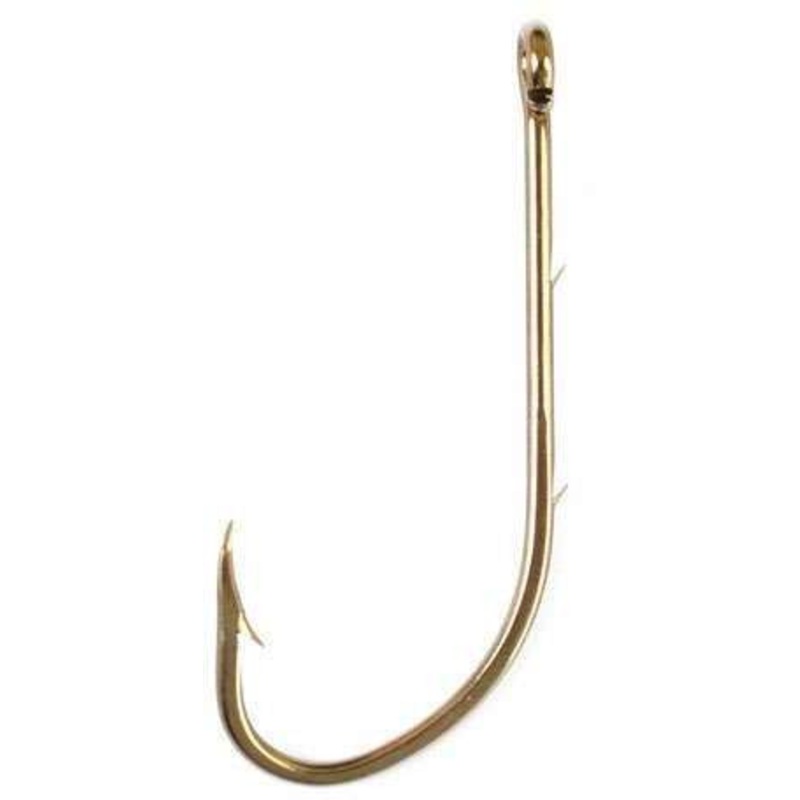 Eagle Claw 186 Baitholder Offset Hooks – Large – A Pack – Size 2/0
