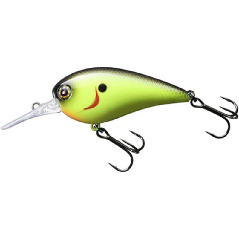 Jackall MC60 MR Crankbait – Black Chartreuse