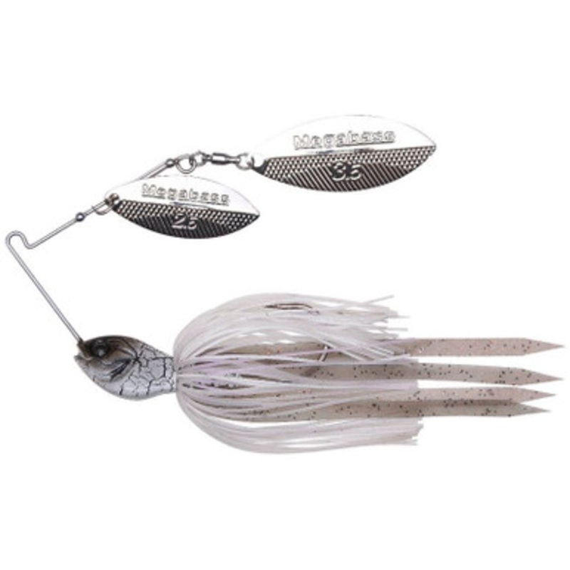 Megabass SV-3 Spinnerbait – 3/4oz – White Python