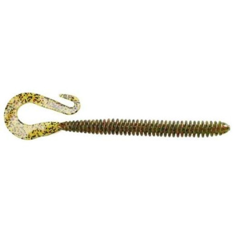Lake Fork Trophy Lures Lake Fork Worm – 8in Wat. Seed Red Flake