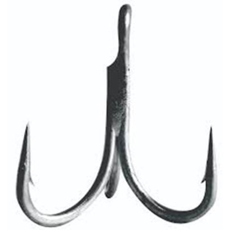 Mustad 36330NP Inline 4X Strong Treble Hooks – 2 – 5 Pack