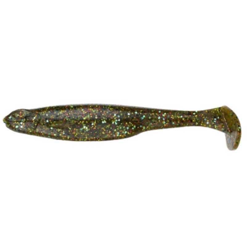 6th Sense Whale Paddle Tail Swimbait – 4.5in – Green Pumpkin Juice