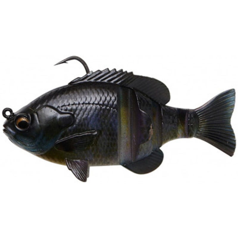 Savage Gear 3D Bluegill RTF Swimbait – 4in – Black Gill