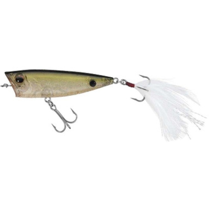 Evergreen OB Popper Custom Topwater Bait – Green Back Glitter