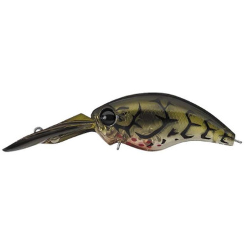 Evergreen Wild Hunch Crankbait – 9/16oz – Bleeding Green Craw