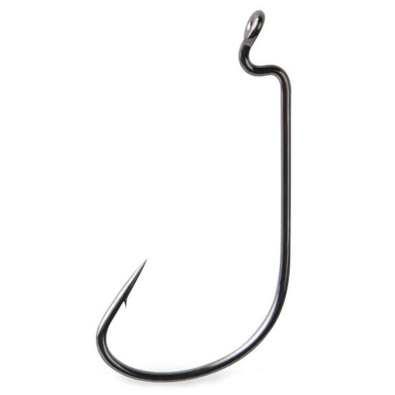 Mustad 37177BLN Mega-Bite Worm Hook – Size 1/0