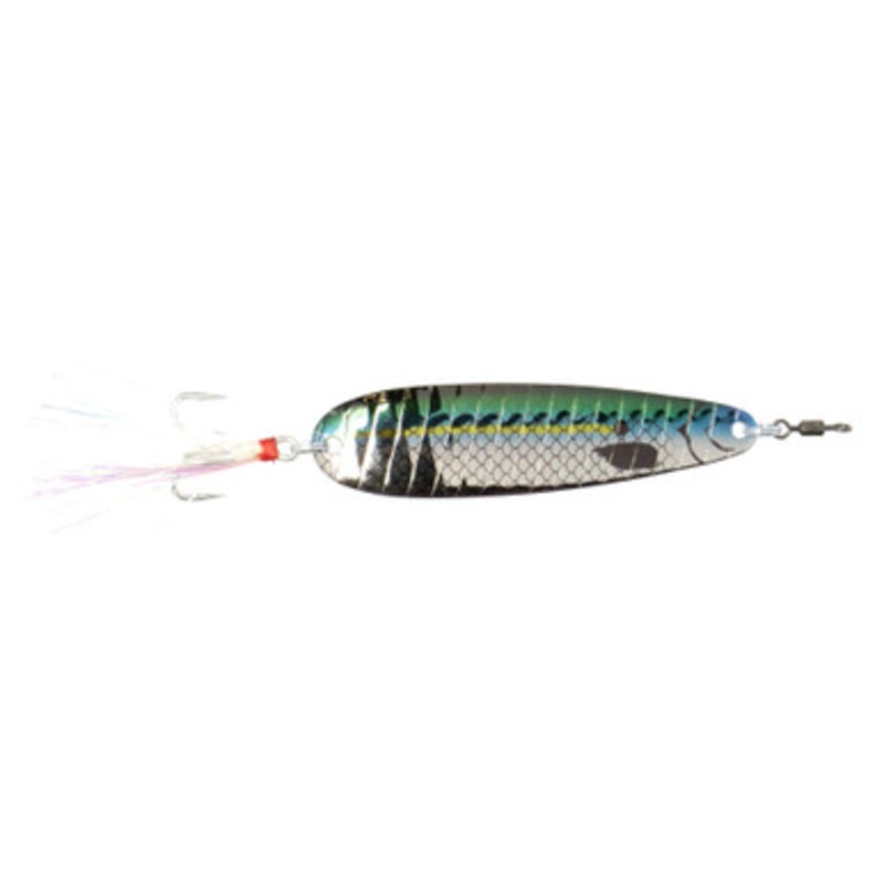 Nichols Lures Lake Fork Flutter Spoon – 5in – Blueback HD