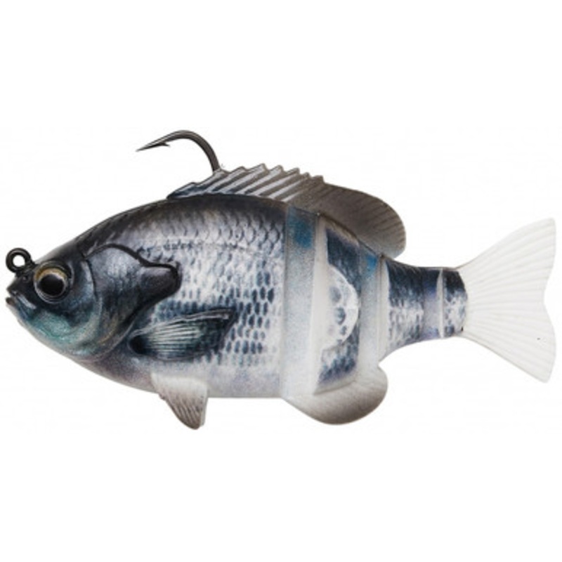 Savage Gear 3D Bluegill RTF Swimbait – 4in – White Gill