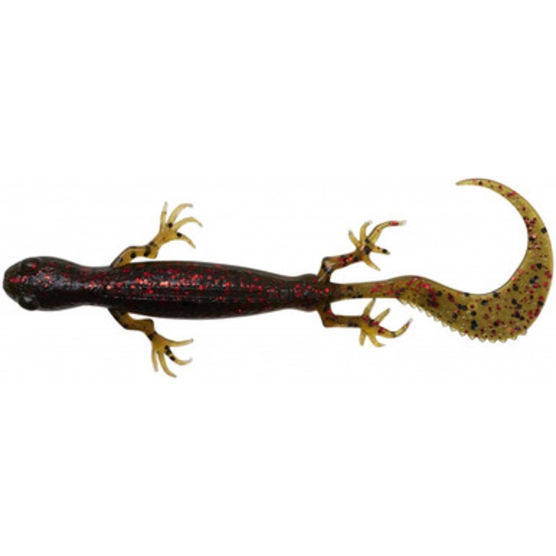 Savage Gear 3D Lizard – 6in – Green Pumpkin Watermelon Laminate