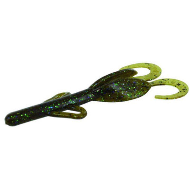 Zoom Baby Brush Hog Bait – 4in – Disco Candy