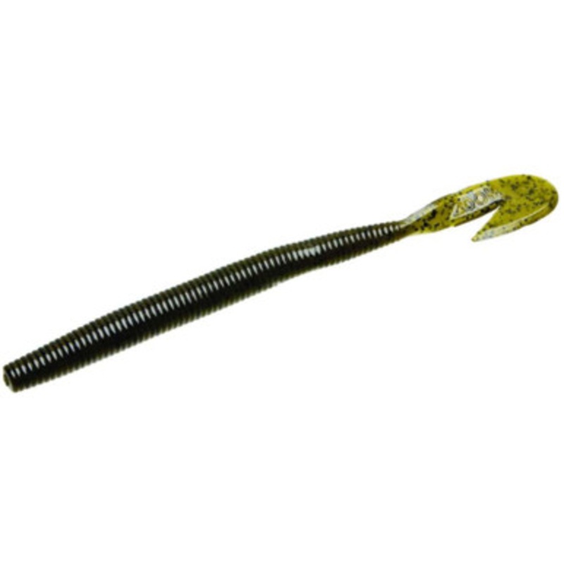 Zoom Mag Ultra-Vibe Speed Worm – 7in – Green Pumpkin