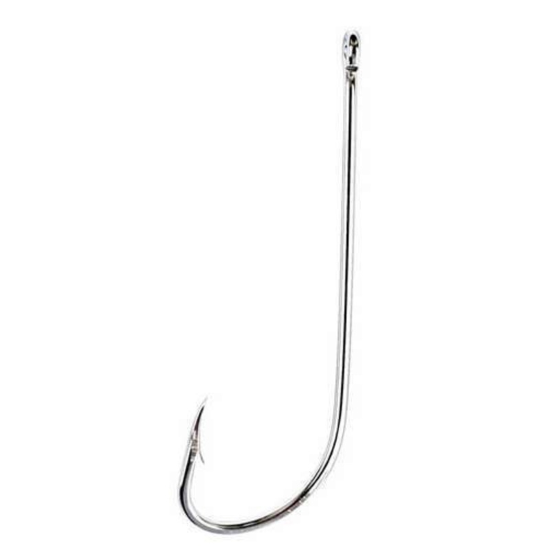 Eagle Claw 072 2X Long Shank Offset Hook – Size 1