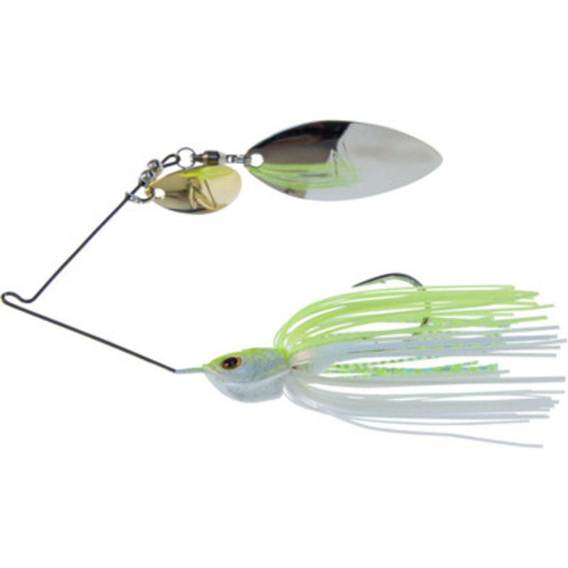 Z-Man SlingbladeZ Willow Colorado Spinnerbait – 3/8oz – Chartreuse Pearl