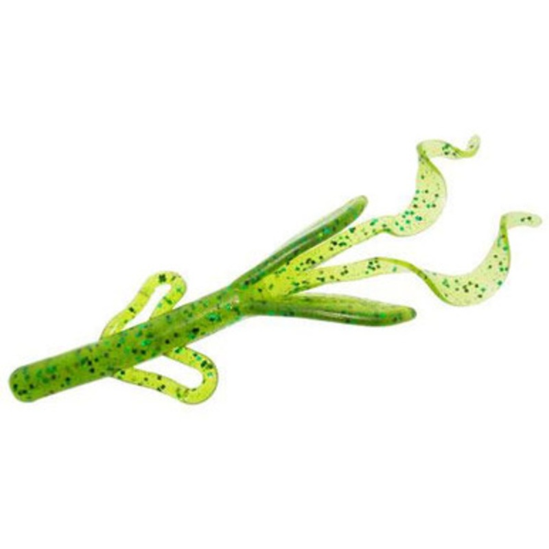 Zoom Baby Brush Hog Bait – 4in – Kudzu