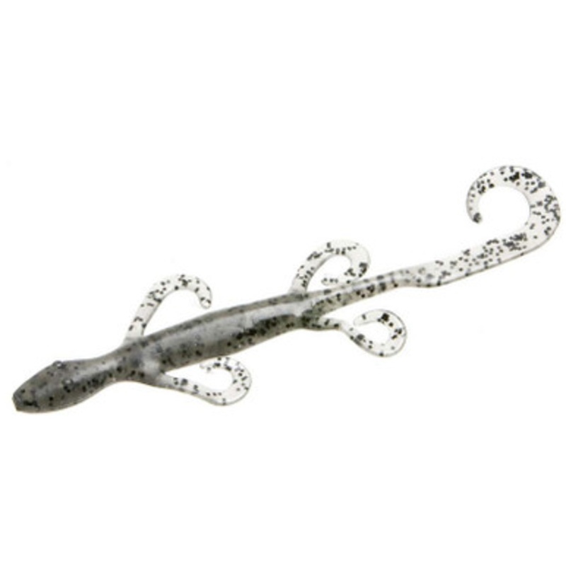 Zoom Lizard Bait – 6in – Salt & Pepper