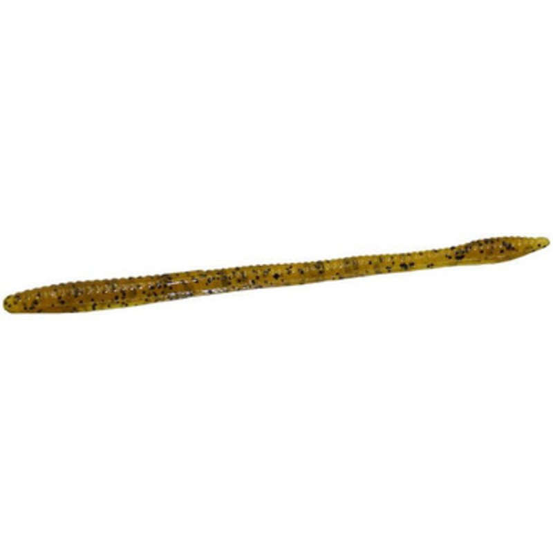 Zoom Trick Worm – 6-1/4in – Amber Black