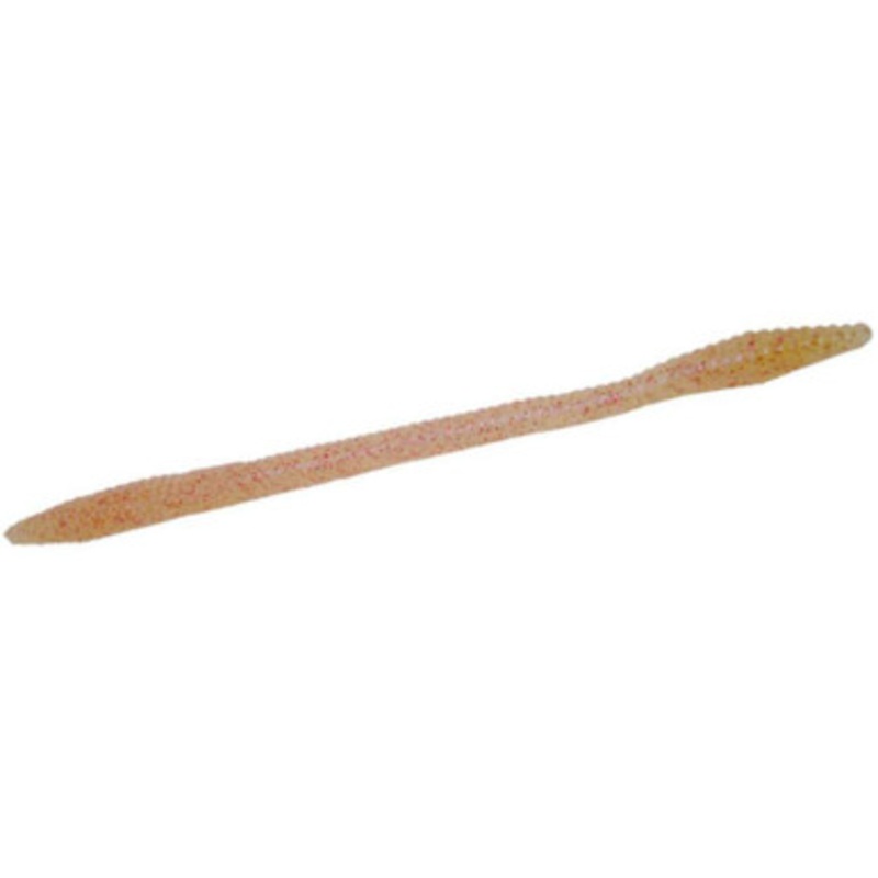 Zoom Trick Worm – 6-1/4in – Flesh Red