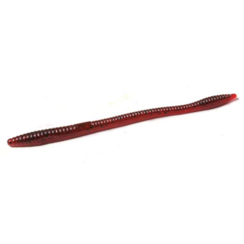 Zoom Trick Worm – 6-1/4in – Watermelon Red Tomato