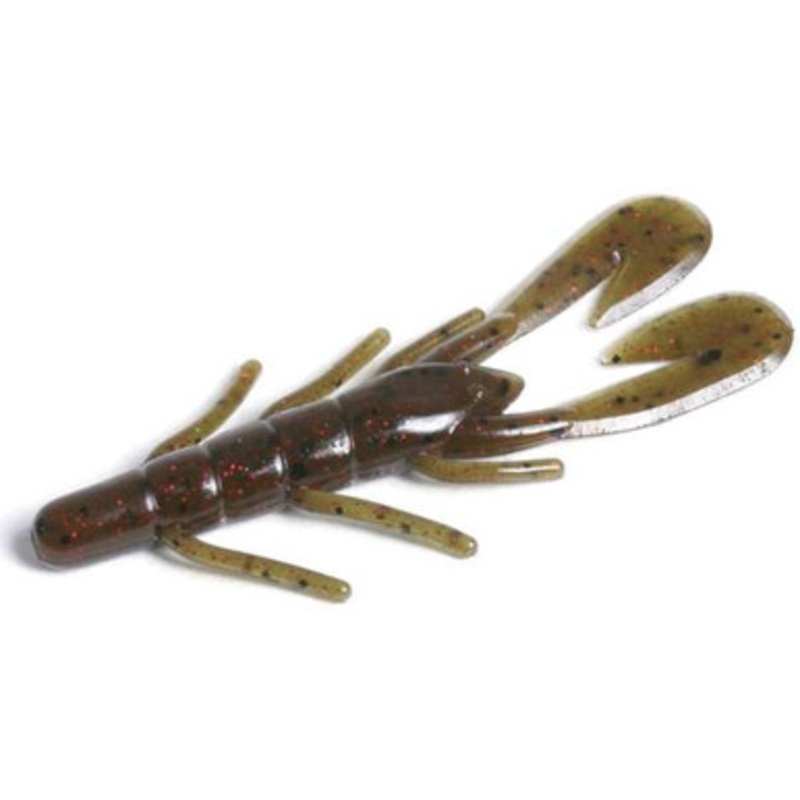 Zoom Ultra Vibe Speed Craw – Green Pumpkin Red – 3-1/2in